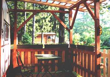 Blick von der Veranda